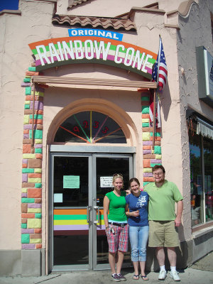 At Rainbow Cone