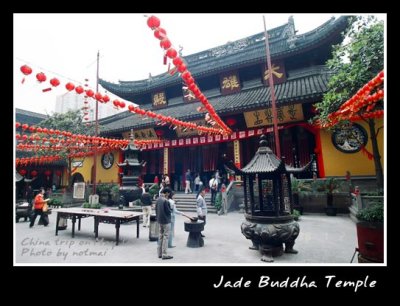 Shanghai Jade temple