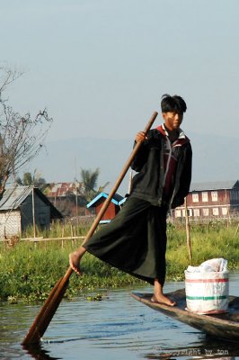 Intha People in Inle Lake