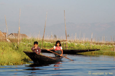 Intha People in Inle Lake