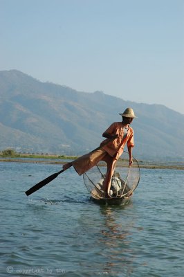 Intha People in Inle Lake