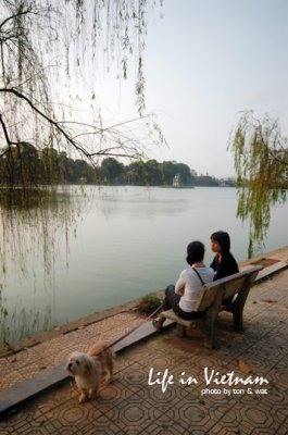 Hon Kium Lake in Hanoi