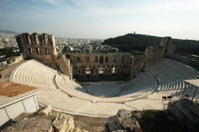 Acropolis : The theater of Herod Atticus