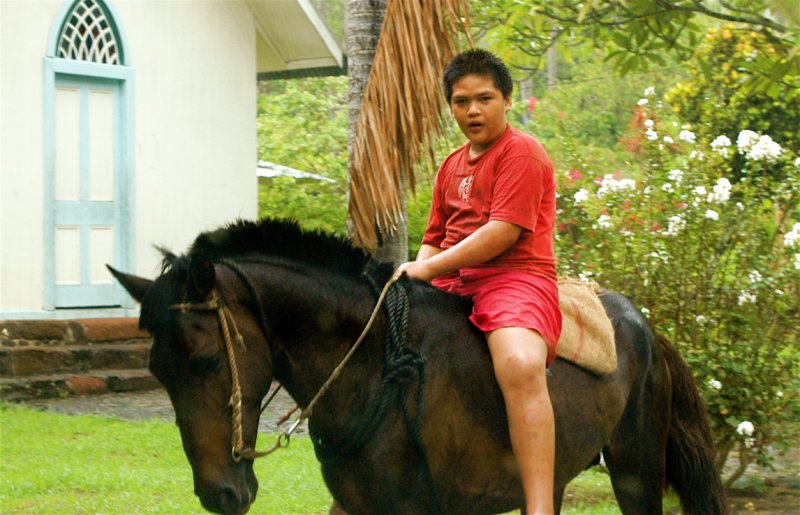 Horse & Rider, Nuku Hiva