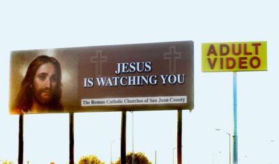 Jesus is watching