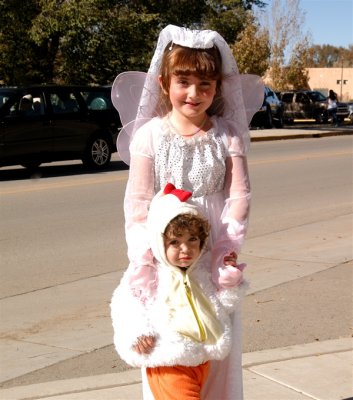 Dressing Up for Halloween, Taos NM