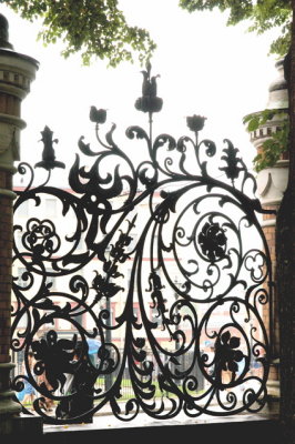 Ornate Fence in St. Petersburg