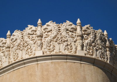 Architectural Detail at the Lensic Theater Santa Fe, NM