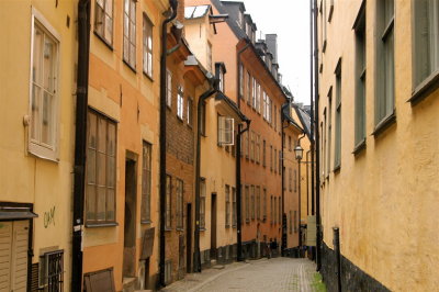 Winding Street, Stockholm, Sweden