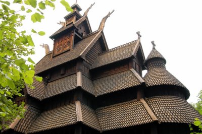 Church at Oslo, Norway Folk Museum