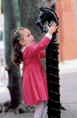 Young girl in Savannah, Ga.