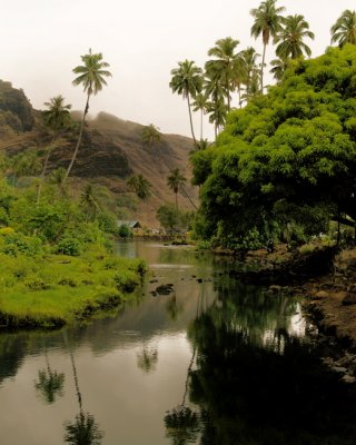 Landscape in Moorea