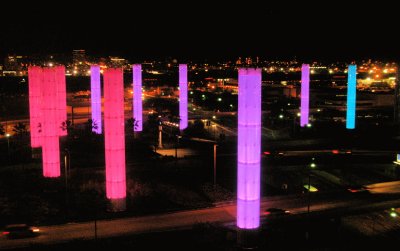 Decorative Lighting at the Airport