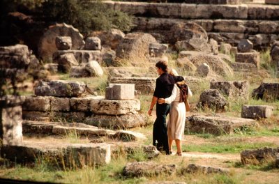 Young Couple, Delphi, Greece