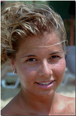 Swiss girl without make-up