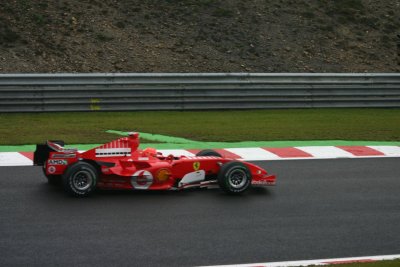 Michael Schumacher SPA 2005 Belgium
