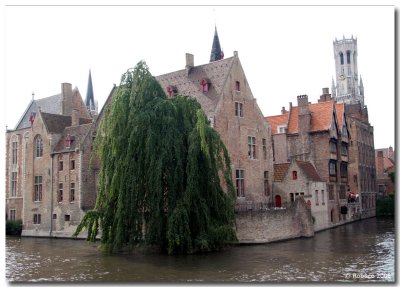 Famous scenery in Brugge