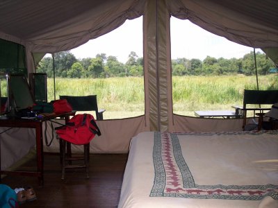 Bed/view from tent-2672