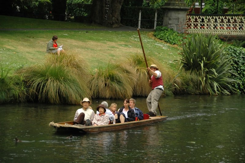 Punting on the Avon