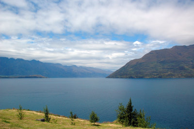 Lake Wakatipu - as seen from the outskirts of Queenstown