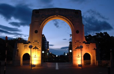 Remembrance Arch in Christchurch