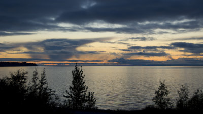 Sunset over Knik Arm - another view