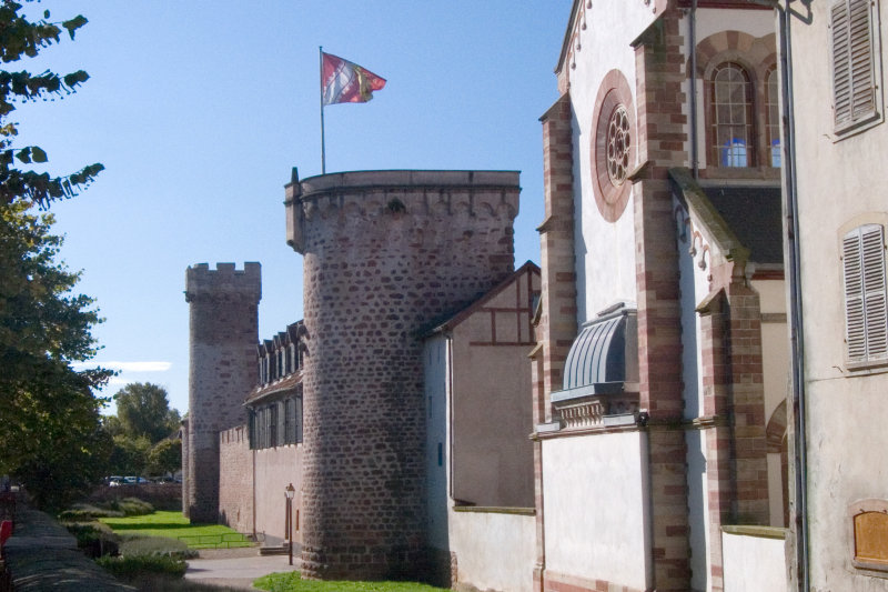 Obernais medieval wall