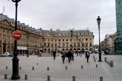Place Vendôme---Al Gore made a cameo appearance