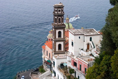 The bell tower of Santa Maria Maddalena in Atrani