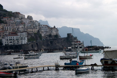 We begin our third day with time in Amalfi before
our walk to Conca dei Marini