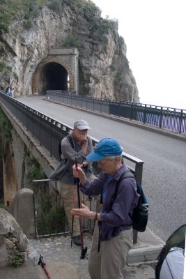 Fourth day: we arrive at Marina di Furore after leaving Conca