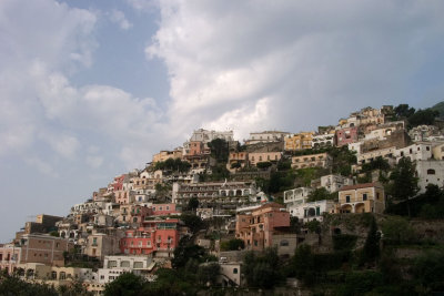 Positano views from our balcony