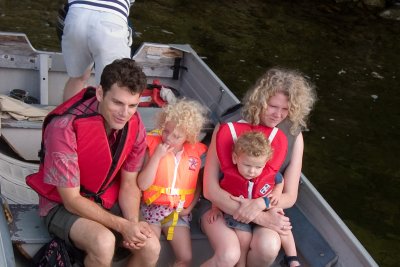 Ted, Clara, Michelle, and Julian