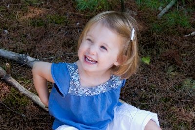 Grace's irrepressible smile