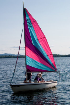 Coming into the dock