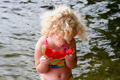 Watermelon party---Clara