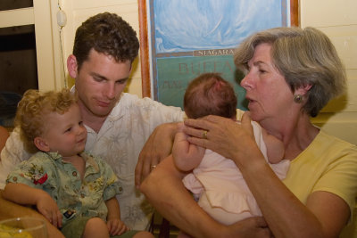 Ted and Julian, Sue and Maggie