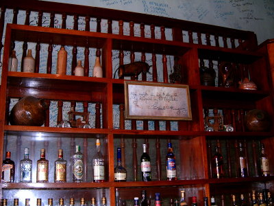 Bar where Hemmingway drank
