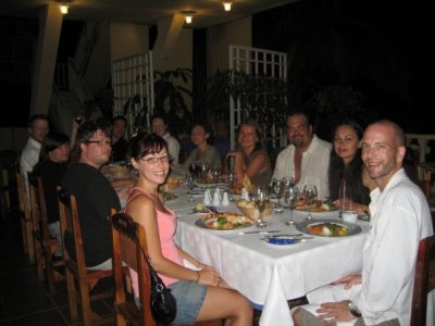 Group Dinner at the resort
