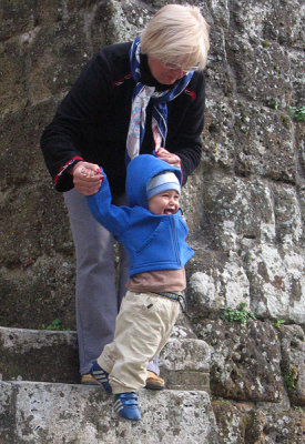 Sovana.  I loved this kid's constant delight.