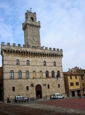The Palazzo Comunale tower, from which I took some pictures