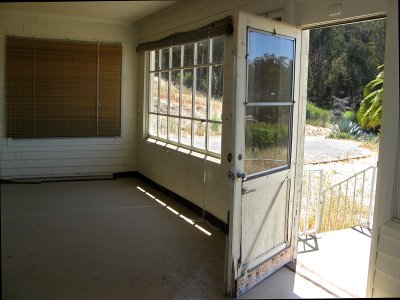 Enclosed porch