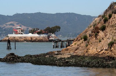 East Brother Island and cove area