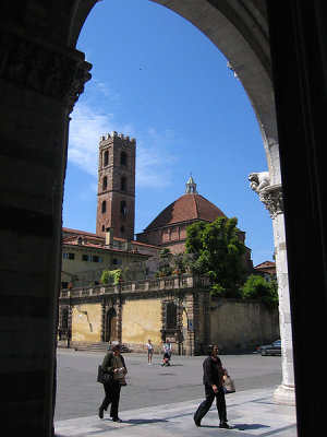 Entrance of Cathedral of San Martino