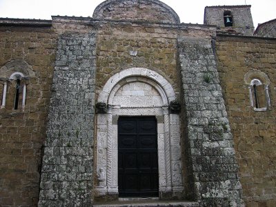 Sovena Cathedral's main entrance