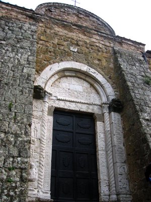 Door itself,  Romanesque style 11th-13th C church