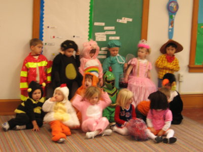 Kyle's Pre-School on Halloween