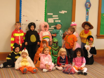 Kyle's Pre-School on Halloween
