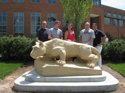 Gathered for the ceremonial Lion Picture