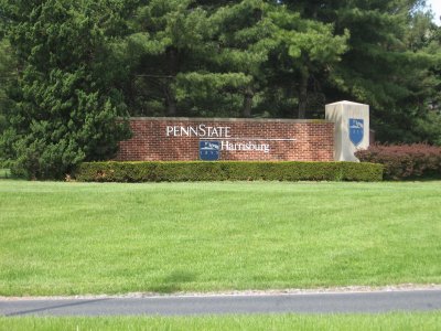 Penn State Harrisburg Front Entrance Sign
